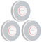 X-Sense Smart Smoke Alarm for Home with English Voice Alerts and 17 Locations, Wi-Fi Smoke Alarm Requires SBS50 Base Station, Wireless Interlinked Fire Alarm, XS0B-MR, 3-Pack