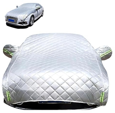 Bâche Voiture Extérieur Anti Grêle pour Opel Corsa 2010-2023,Bache Voiture Extérieur Imperméable,Housse Anti Grele Voiture,Toiture Semi-Couverte Imperméable Résistante Au Soleil À l'eau À La Pluie Et