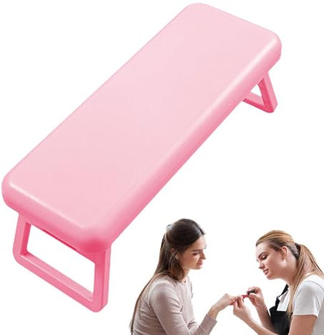 Foldable Nail Hand Rest - Comfortable Stable Arm Rest Nails Tech, Portable Hand Holder Nail Salon | Professional Home Use Manicure Armrest Table, Perfect Minis Small Nails Hand Rest Table for Artists