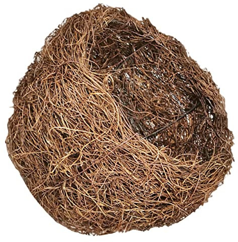 SOESFOUFU Vogelnest Form Lampenschirm Rattan Weave Outdoor Bird Nest Lamp Cover Garden Decoration Light Diffuser