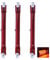 Infrarotlampe 300W 118mm, R7S Halogenstab 300LM, 300W Infrarot Halogen Lampe Dimmbar, 230V Halogenstäbe Dimmbar kein Flimmern, Quarz Infrarot Heizlampe Wärmelampe Rot Halogenstablampe, 3 Stück