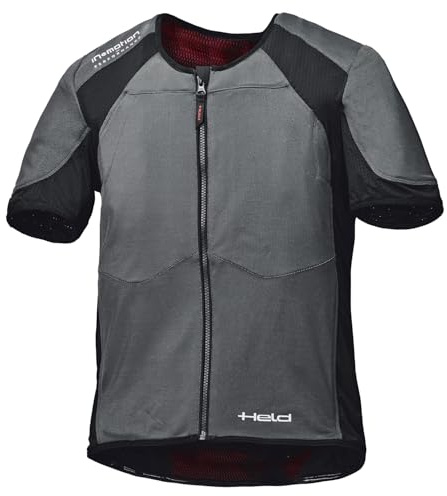 Held eVest Pro Motorrad-Airbagweste Herren | D3O Level 2 Rückenprotektor, elektronische Sturzerkennung