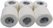 PintoMed - Bandage Cohésif - 6 Rouleaux Blanc X 5 cm X 4,5 m Autoadhésif, Sports Bande, Premiers Secours Adhésif, Vet Wrap