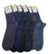 Lucchetti Socks Milano 6 paia calze uomo CORTE cotone filo di scozia elasticizzato estive in fantasia (Taglia Unica, 2 Nero 2 Blu 2 Antracite)