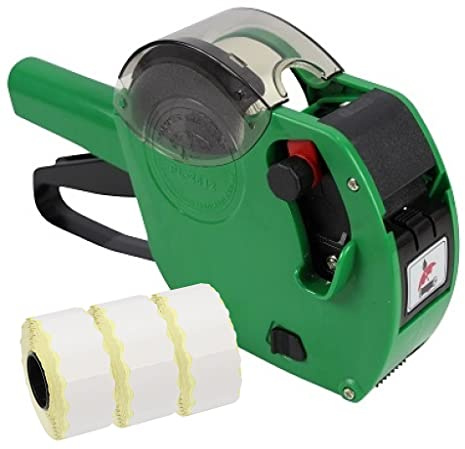 Panther™ PL-2612/6 6 Digit Pricing Gun with 3 Rolls of White Permanent Labels