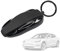 Schlüsselanhänger Abdeckung für Model 3 S X Y, Silikon Autoschlüssel Abdeckung Shell Protector Case Halter Ersatz Silikon Keychai Zubehör