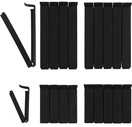 DIYASY Food Bag Clips,30 Pack Plastic Snack Sealing Clip for Food Storage & Packages Assorted Sizes