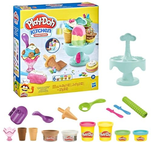 Play-Doh Küchenwerkstatt Eiscreme Spielknet-Set