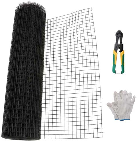 36 Inch x 50 Feet 1 Inch Mesh Cloth Fencing Net 16 Gauge Welded Wire Fence for Planting Breeding Home Garden
