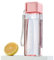 ANMEISH Sports Water Bottle 500ml, Personalised Pink Plastic Portable Square Water Bottle with Lid, Leak-Proof Reusable Drink Bottle for Sports,Hiking,Gym,Fitness,Outdoor,Cycling,Men & Women