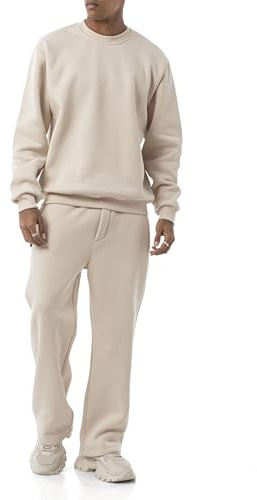 Redbridge Sweatsuit Zweiteiler – Bequemer Jogginganzug Set mit Sweatshirt & Hose – Loungewear Trainingsanzug für Freizeit & Alltag