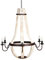 Orientalische Lampe Pendelleuchte Schwarz Abdallah 93cm E14 Lampenfassungen | Marokkanische Design Hängeleuchte Leuchte aus Indien | Orient Lampen für Wohnzimmer Küche oder Hängend über den Esstisch