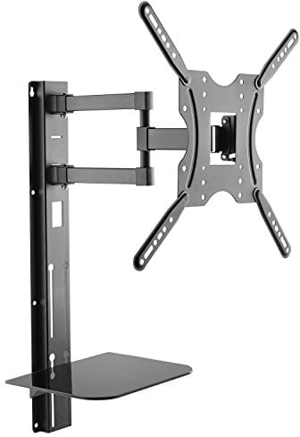 Maclean MC-772 TV Wall Bracket Holder Mount Shelf DVD Xbox PS4 PS5 LCD LED 32 - 55