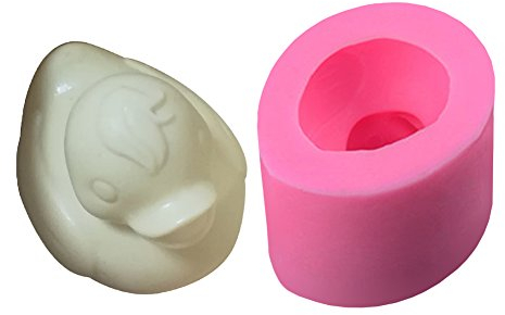 Beiersi Ente Silikon Form für Fondant Marzipan Tortendeko Ausstecher Seife Dekoration Werkzeug (Stil 8)