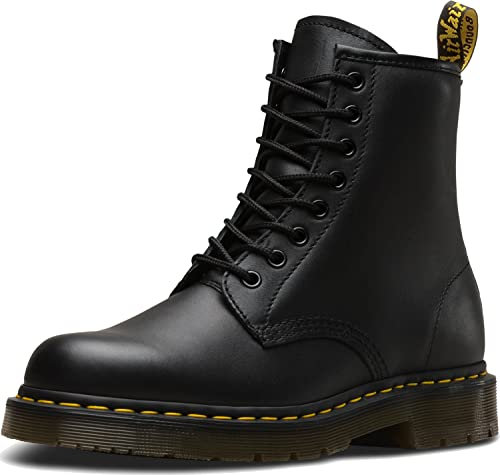 Dr. Martens Donna 1460 Vonda Stivaletti, Black Industrial Full Grain, 41 EU
