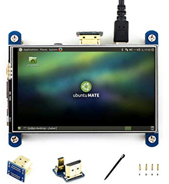IBest 4inch HDMI LCD IPS Display 800 * 480 Resistive Touch Screen HDMI Module for Raspberry Pi 3/2/1 Model B/B +/A/A +