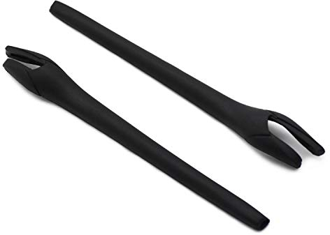 SOODASE Schwarz Ersatz Silikon Rahmenbein Gummi-Kit Für Oakley Radar EV Path Sonnenbrille