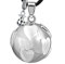 ICOOM Bola de grossesse avec Cordon et Grelot Collier pour Femme Enceinte clochette Pendentif harmony ball “Appeleur d’anges ” Bijou musicale Carillon Boule pour Maternité Cadeau (114 CM, ARG-COEUR)
