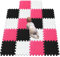 YIMINYUER® 18 Teilige (30cm×30cm×1cm Einzelstück), Puzzlematten Baby, Puzzlematte Spielmatte, Babys Puzzle Matten, Kinder Spielmatten R01R04R09G301018