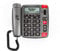 Amplicomms PowerTel 196 Schnurgebundenes Seniorentelefon Geräuschreduzierung, Freisprechen, Optische Anrufsignalisierun