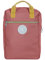 Kindsgut Kinderrucksack, Rucksack für große Kinder und Erwachsene mit großem und kleinen Fach, schlichtes Design, Maxi Altrosa