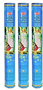 Grenadine Boutique - Hem Encens Bâtonnets Religieux - Lot de 3 Boîtes de 20g Ange Gardien