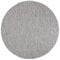 Paco Home Outdoor Teppich Flachgewebe Sisaloptik Modern Einfarbig meliert wetterfest & pflegeleicht Küchenteppich Ideal für Terrasse Balkon Garten, Grösse:80 cm Rund, Farbe:Grau