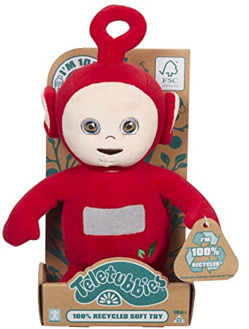 Character Options Teletubbies Po 24 cm Eco Soft Plüschtier - 100 % recycelte Materialien