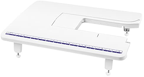 Harilla Verstellbarer breiter Anschiebetisch für Nähmaschinen aus, bequemer Abnehmbarer Anschiebetisch für Nähmaschinen für GS2786K JA001, GS27