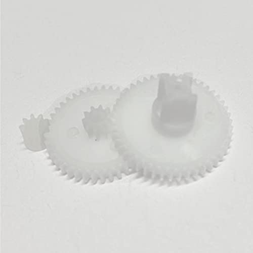 HUAYUWA 1 engranaje de cepillo lateral (blanco) compatible con robot aspirador EUFY, cepillo lateral, piezas de repuesto