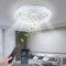 Lightasea Ceiling Fans with Lights, 48cm Modern Smart Ceiling Fan Lights with Remote Control, 6 Speeds Quiet Dimmable Low Profile Small Fan Lights Ceiling for Bedroom Living Room Dining Room