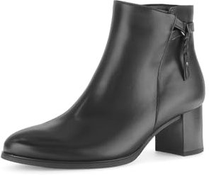 Gabor Damen Klassische Stiefeletten, Frauen Stiefeletten,uebergangsstiefel,reißverschluss,Boots,Stiefel,Bootee,Booties,schwarz,36 EU / 3.5 UK