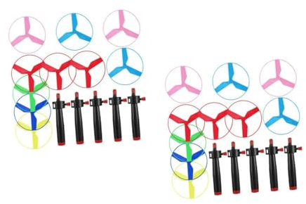JOINPAYA 2 Ensembles Soucoupe Volante Jouets pour Enfants Jouets Aldut Jouets À Mouche Amusants Soucoupes Volantes Jouet Hélice Jouet Enfant Disque Volant Jouets Disque Volant Jouet Jeu De