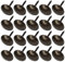 cyclingcolors 20x clous tapissier 9mm marron décoratif ameublement canapé fauteuil lit chaise rénovation, finition bronze