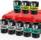 Aurlloct 8Pcs 3/4 Drive Impact Socket Set, 26-38 mm Axle Nut Socket, Hex Long Socket Set, Repair Automotive Truck Tractor Engine Maintenance