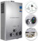 6L Calentador de Agua a Gas LPG Calentador de Agua a Gas Butano 12KW Calentador de Agua de Gas Licuado de Petróleo sin Tanque,para Baño/Cocina/Autocaravana/Camping/Al Aire Libre etc. (6L)