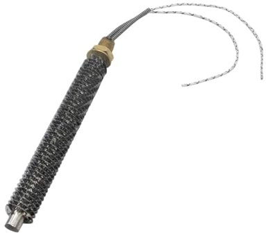 LIUCH Tubo Riscaldante Fin 201 Radiatore in Acciaio Inossidabile 220V 150W/200W/250W Elemento Tubolare Dia. 12mm Lunghezza 100/150/200mm(150W 100L 201SUS)