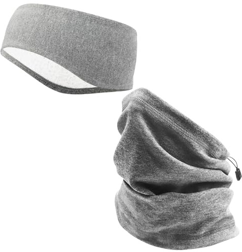 Richaa Elastisch Stirnband Damen Herren, Sport und Outdoor Haarband Damen OhrenwäRmer Fahrradhelm