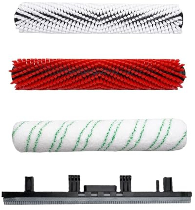 Cleaner Roller Brush Main Brus Scraper Strip ，compatible For Karcher, BR30/4C Vacuum Cleaner Home Cleaning Appliance Accessories(D)