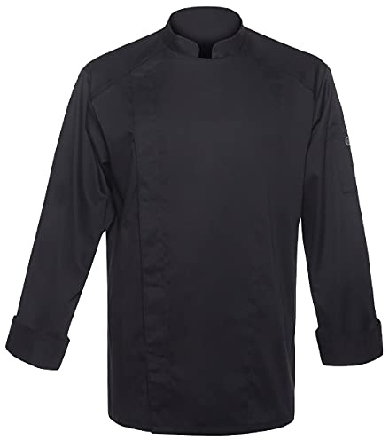 Karlowsky Kochjacke Noah schwarz - Größe 48