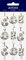 Artoz Artwork 3D Motiv-Sticker 185560-69Lampions Weiss/Gold