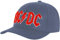 Rocks-off Ac/Dc - Baseball Red Logo (Denim Blue) (Cappellino) Merchandising