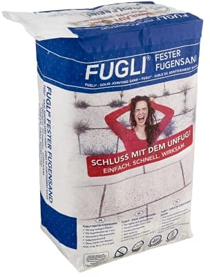 FUGLI Fester Fugensand 15 kg Sack Steingrau