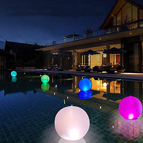 Aufblasbarer Wasserball Strandball Behball Outdoor Aufblasbare Strand Ball Led Hellschmad Party Wassepiel Spielzeug Wasser Flum Sprinnder Ball Auf Wasser