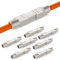 HB-DIGITAL 8x CAT 7 LSA werkzeugloser Netzwerkkabel Verbinder CAT 7 STP feldkonfektionierbare Kupplung Adapter Verlängerung für LAN Verlegekabel Ethernet Installationskabel
