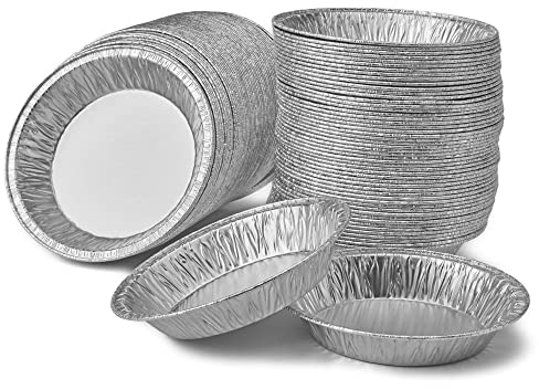 Lote de 100 moldes para tartaletas de aluminio, 80 ml, molde para tartas, franjas, tartas individuales