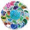 Succulent Plants Waterproof Stickers for Boys Girls Teens Kids, Popular Unique Vinyl Stickers for Laptop Flasks Luggage Water Bottle Cup Phone Tablet Notebook, Aesthetic Decals Pack[Succulent-50Pcs]