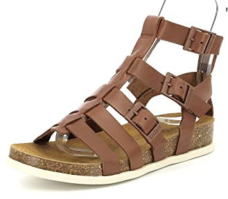 Kickers Alexa, Sandales Femme, Marron Clair, 38
