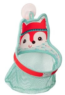 LILLIPUTIENS - Panier de Basket de Bain - Jouet pour Le Bain, Panier de Bain et balles en Forme d’Animaux - Stimule la motricité Fine, l’Imagination et Les réflexes - Dès 12 Mois - 83414