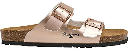 Pepe Jeans Oban Classic W, Sandalo Donna, Arancia (Zucchero d'Acero Arancia), 36 EU